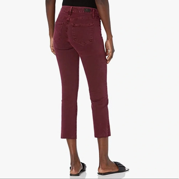 PAIGE Hoxton Crop Straight Leg Jeans Size 28 - Picture 2 of 9